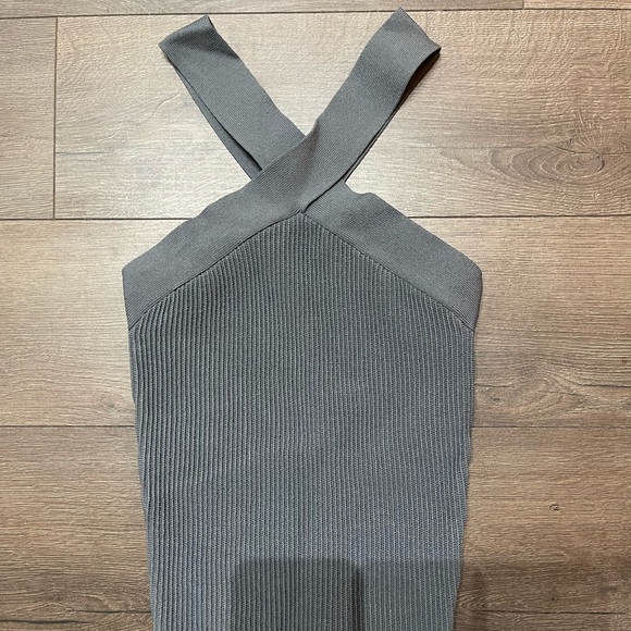 Aritzia Babaton Sculpt Knit Criss Cross Tank - Picture 1 of 2